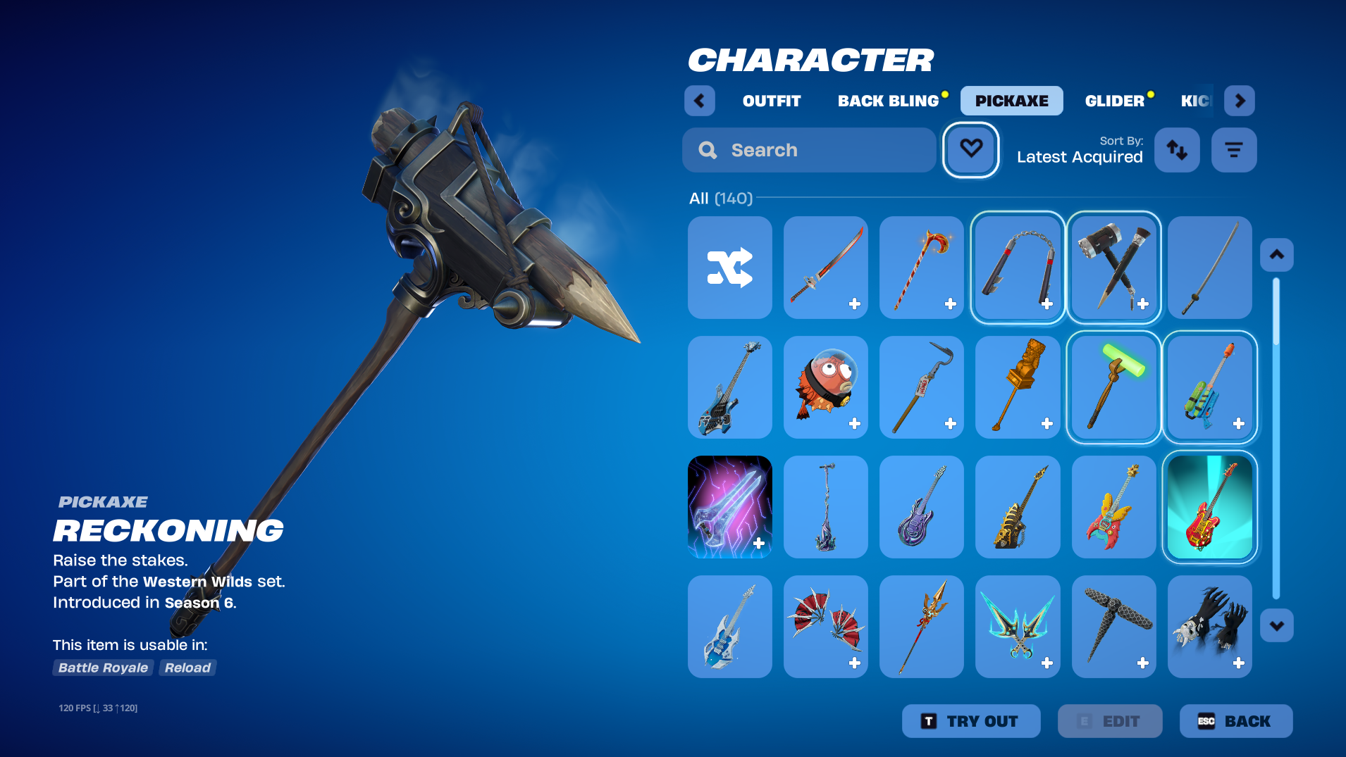 IKONIK | Laguna | Wilde | Calamity | Spectra Knight | Charlotte | 145 Skins | Chapter 1 Season 6 | Level 1786 | Full Email - Image 39