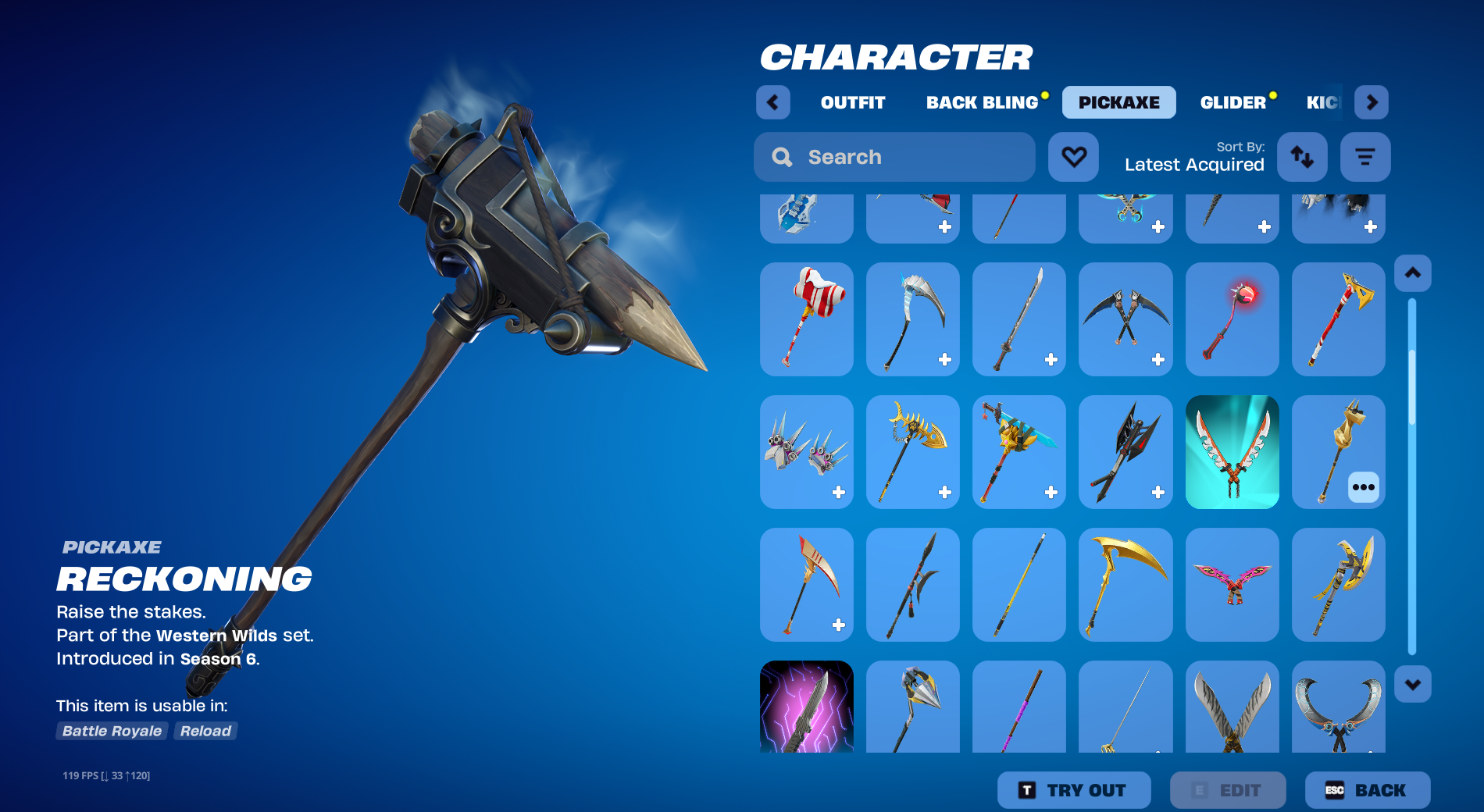 IKONIK | Laguna | Wilde | Calamity | Spectra Knight | Charlotte | 145 Skins | Chapter 1 Season 6 | Level 1786 | Full Email - Image 40