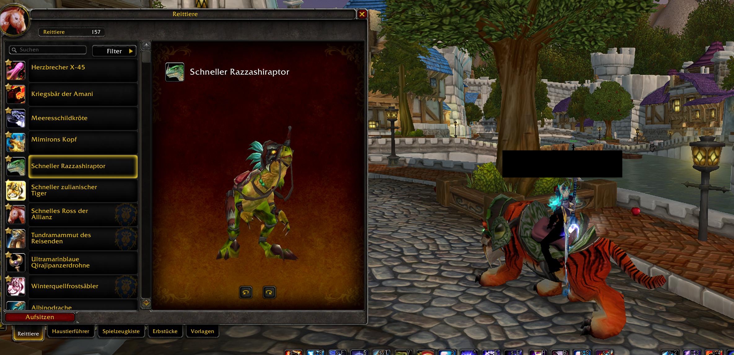 Legacy Collection | Swift Zulian Tiger | Swift Razzashi Raptor | Swift Alliance Steed | Rare Retail + Max Hardcore + MoP Content (Atiesh) - Image 10
