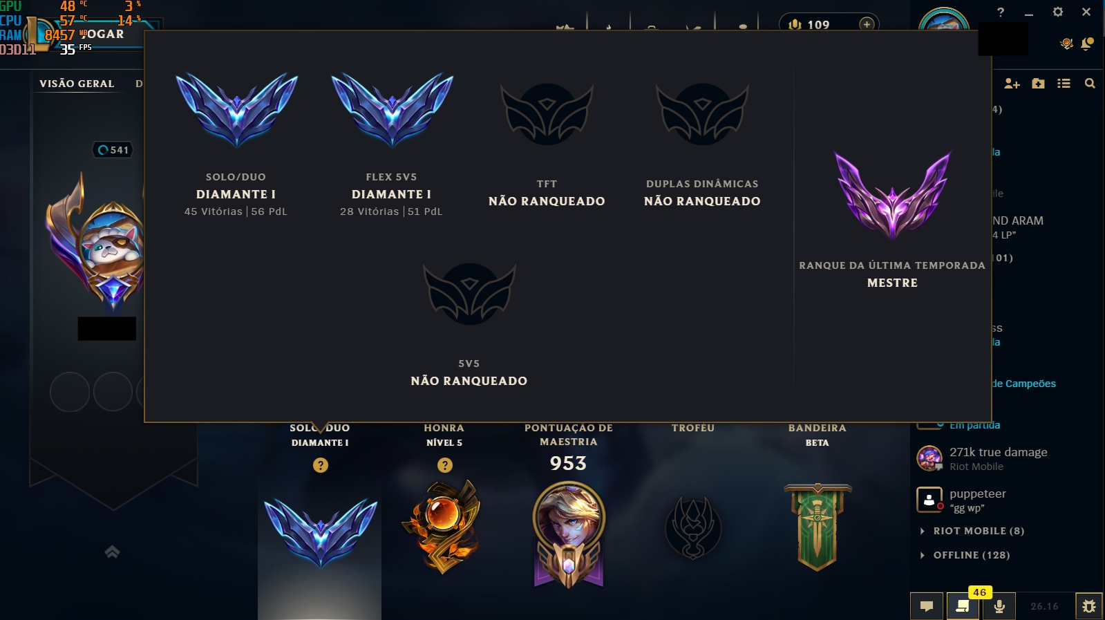 Master Peak | 172 Champions | 373 Skins | 19 Legendary Skins | Full Email