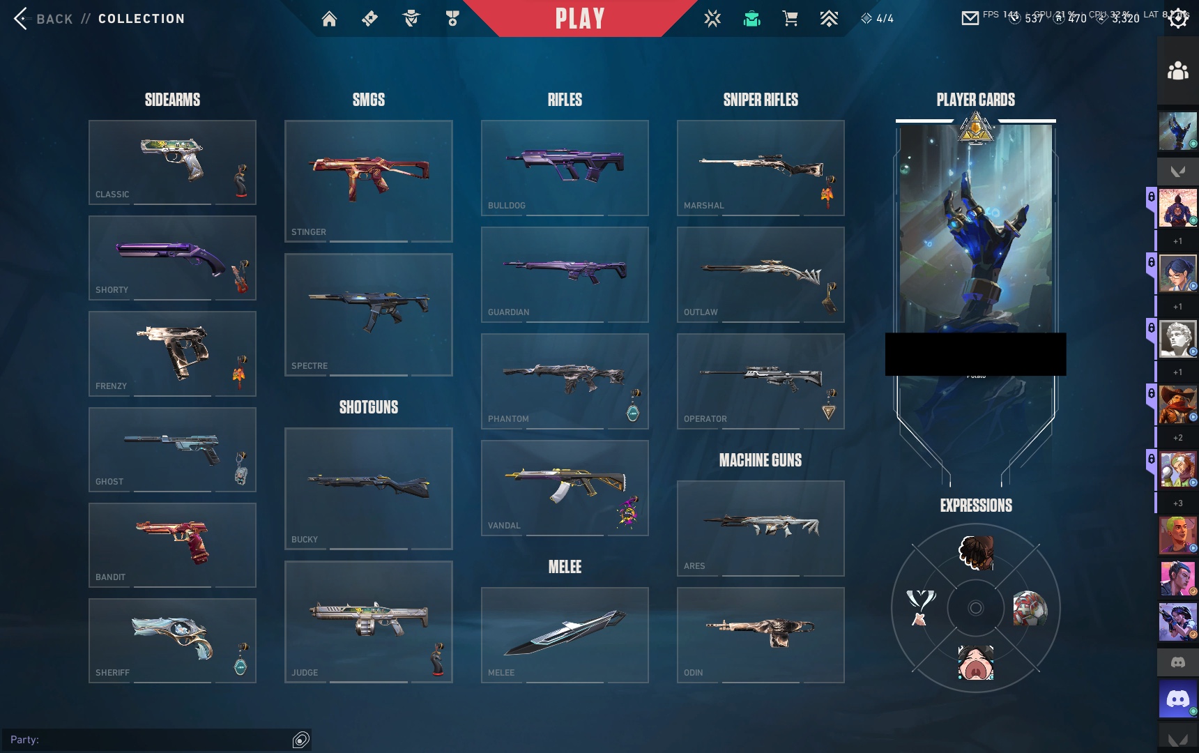 PC | Platinum Peak | Prime Vandal | 39 Skins