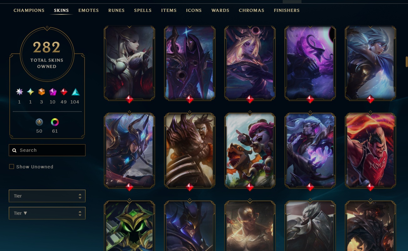 Emerald Peak | 173 Champions | 282 Skins | Full Email - Image 5