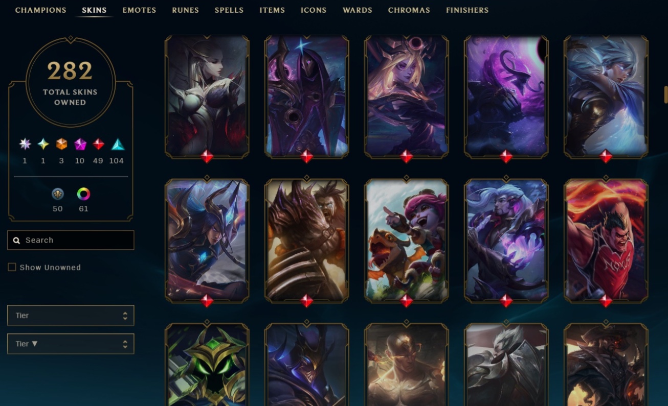 Emerald Peak | 173 Champions | 282 Skins | Full Email - Image 6