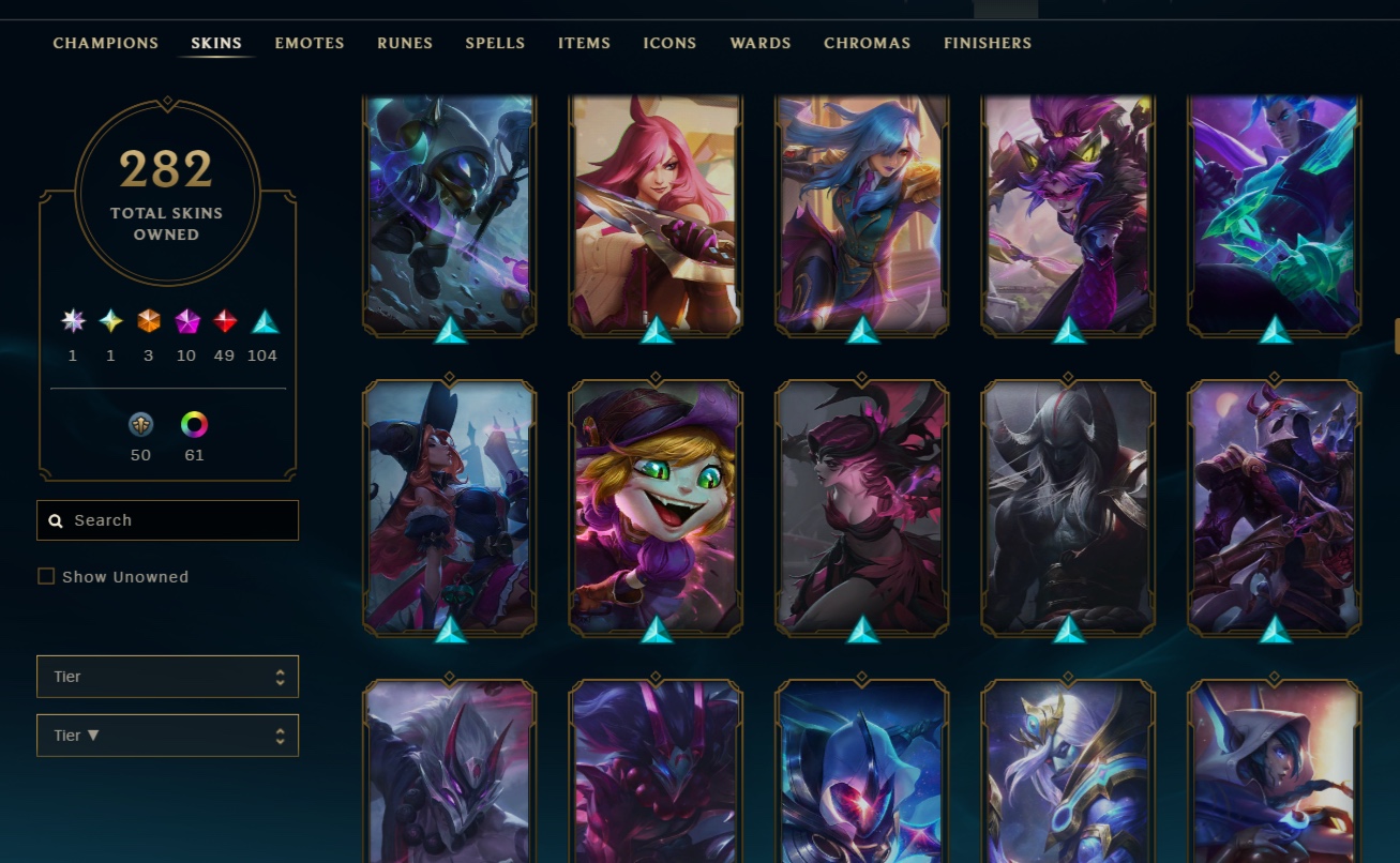 Emerald Peak | 173 Champions | 282 Skins | Full Email - Image 8