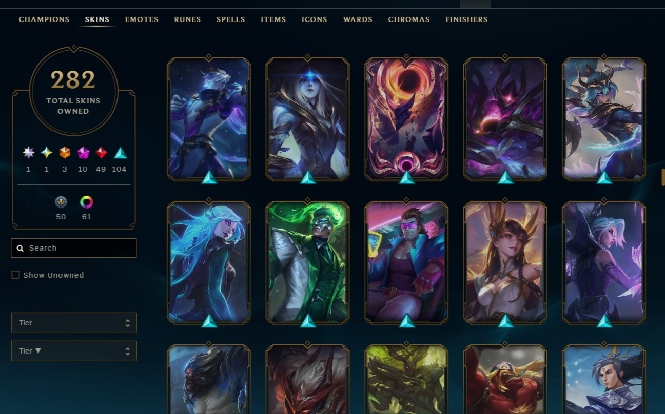 Emerald Peak | 173 Champions | 282 Skins | Full Email - Image 9