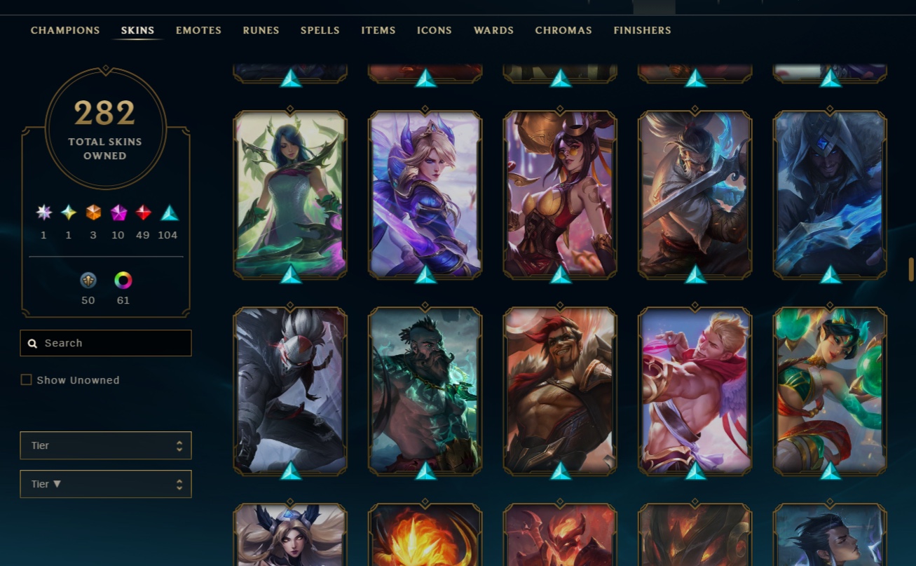 Emerald Peak | 173 Champions | 282 Skins | Full Email - Image 10