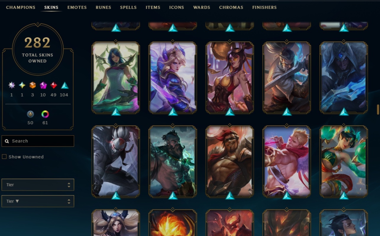 Emerald Peak | 173 Champions | 282 Skins | Full Email - Image 11