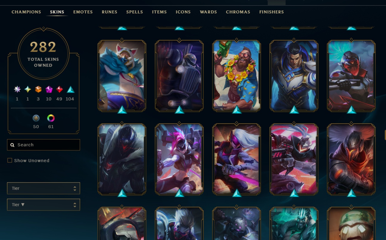 Emerald Peak | 173 Champions | 282 Skins | Full Email - Image 12