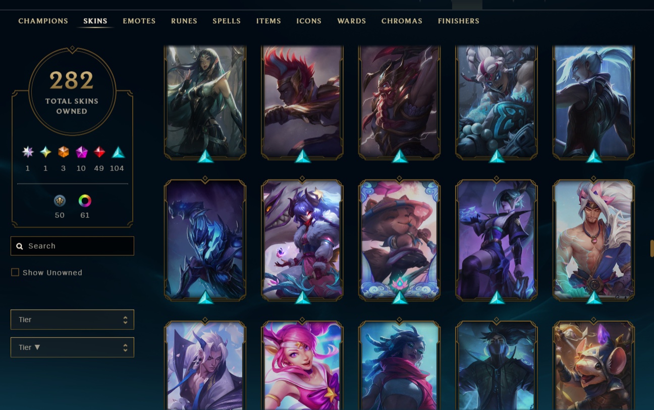 Emerald Peak | 173 Champions | 282 Skins | Full Email - Image 13