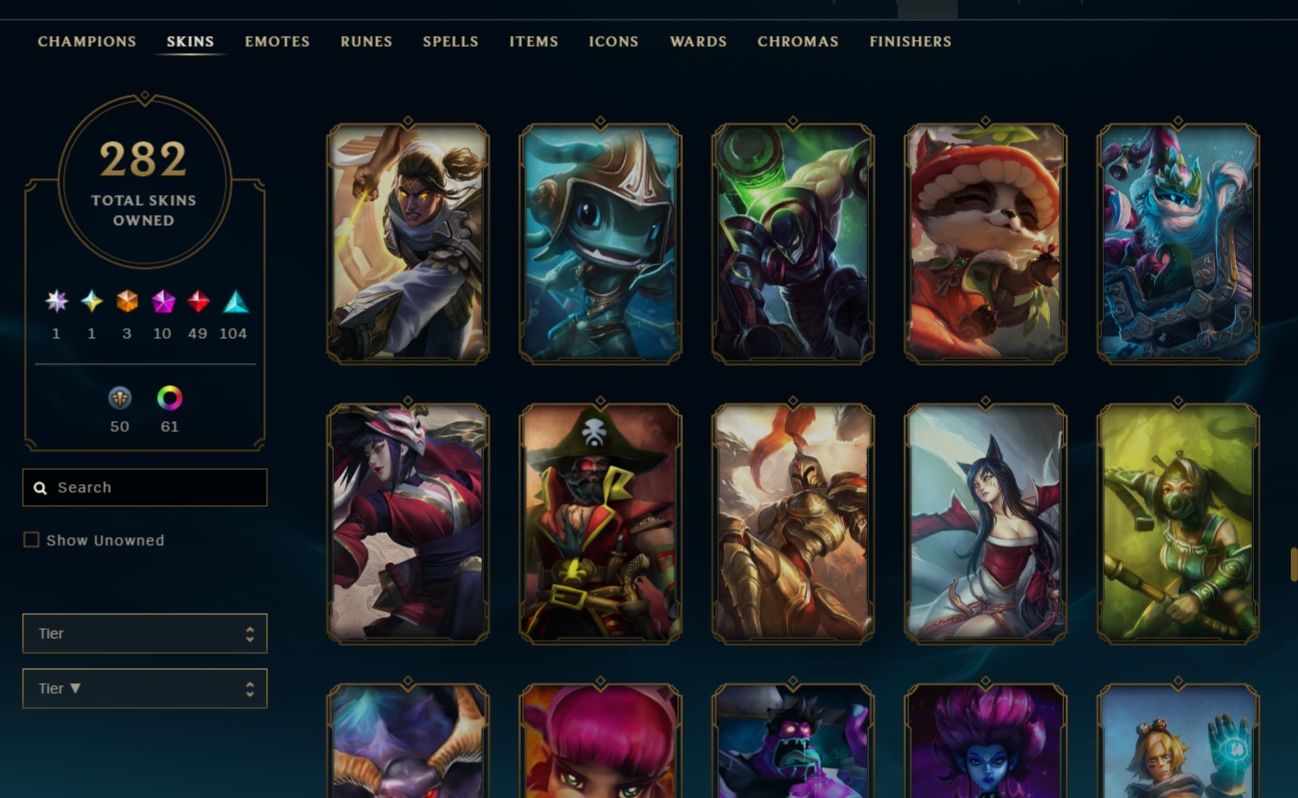 Emerald Peak | 173 Champions | 282 Skins | Full Email - Image 15
