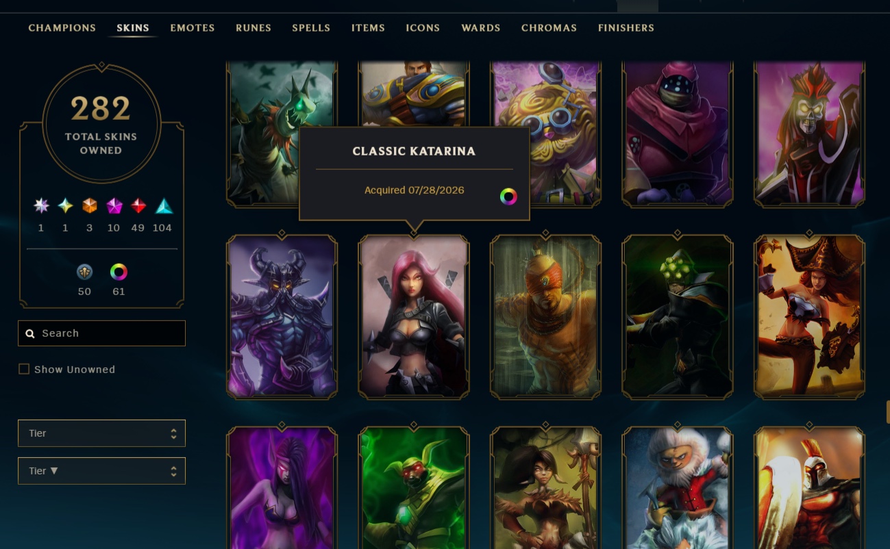 Emerald Peak | 173 Champions | 282 Skins | Full Email - Image 16