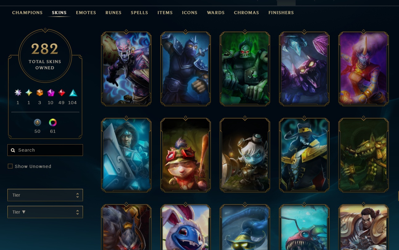 Emerald Peak | 173 Champions | 282 Skins | Full Email - Image 18