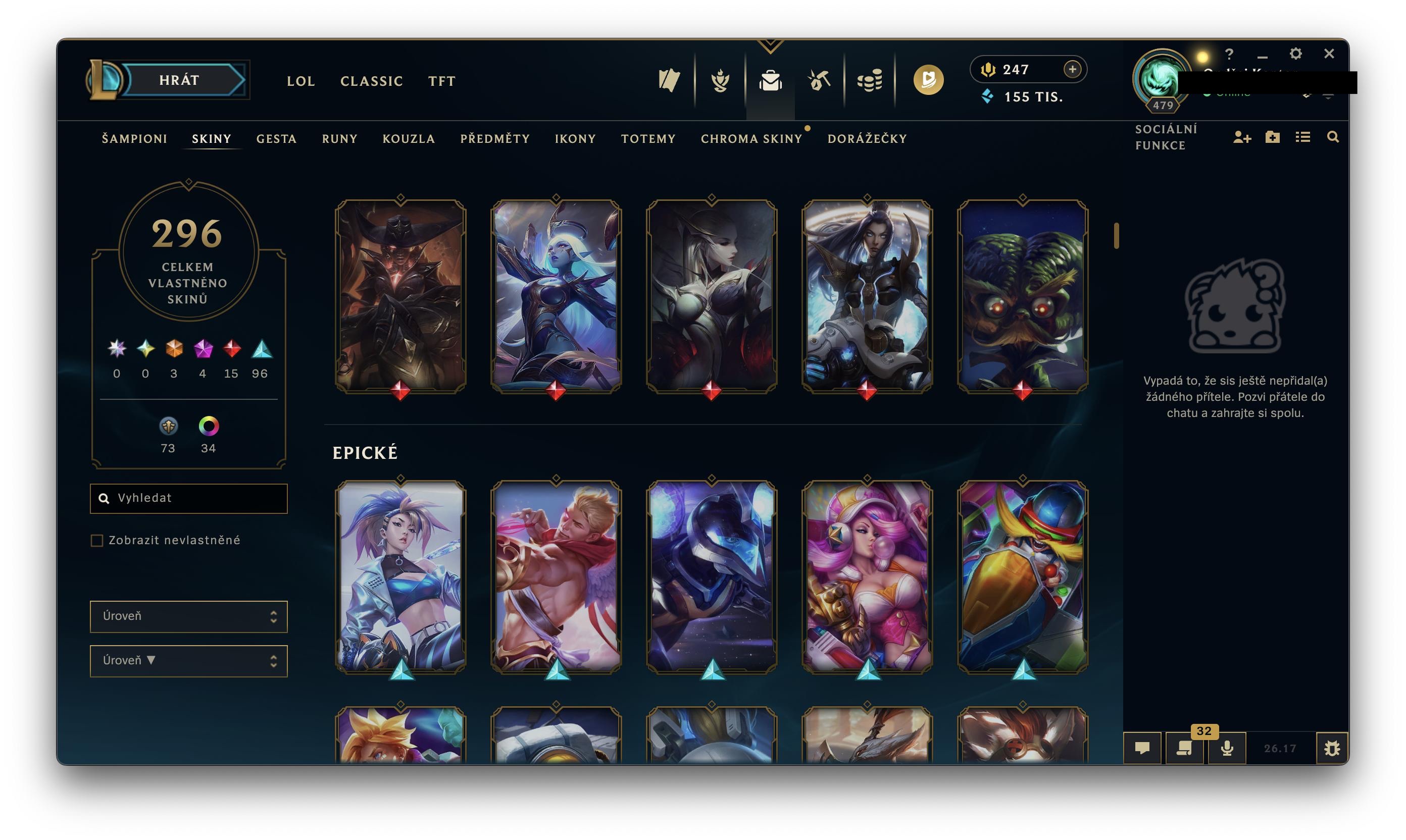 Gold Peak | 173 Champions | 296 Skins | 15 Legendary Skins | Full Email - Image 5
