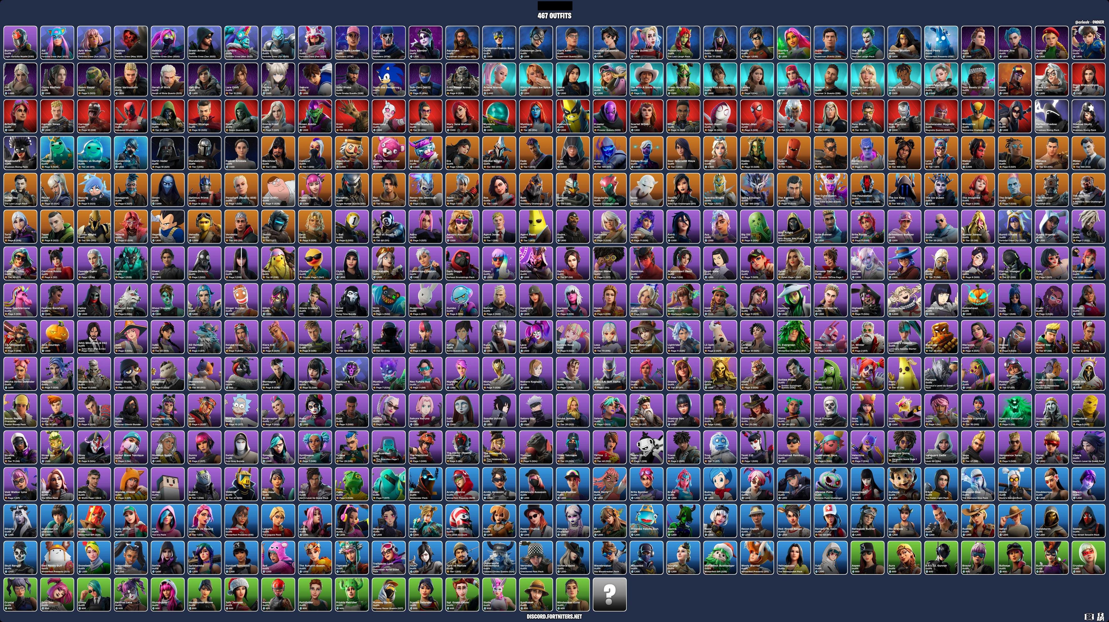 Galaxia | Mystique | 467 Skins | Level 5287 - Image 5