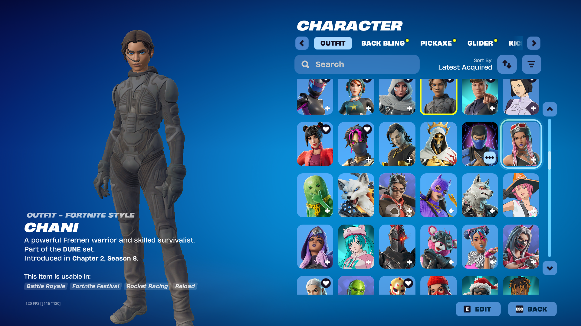 Eternal Knight | Mystique | Multi Tournament Skins | Stuck Emote | 321 Skins | Chapter 2 Season 2 | Level 6605 | Full Email - Image 4