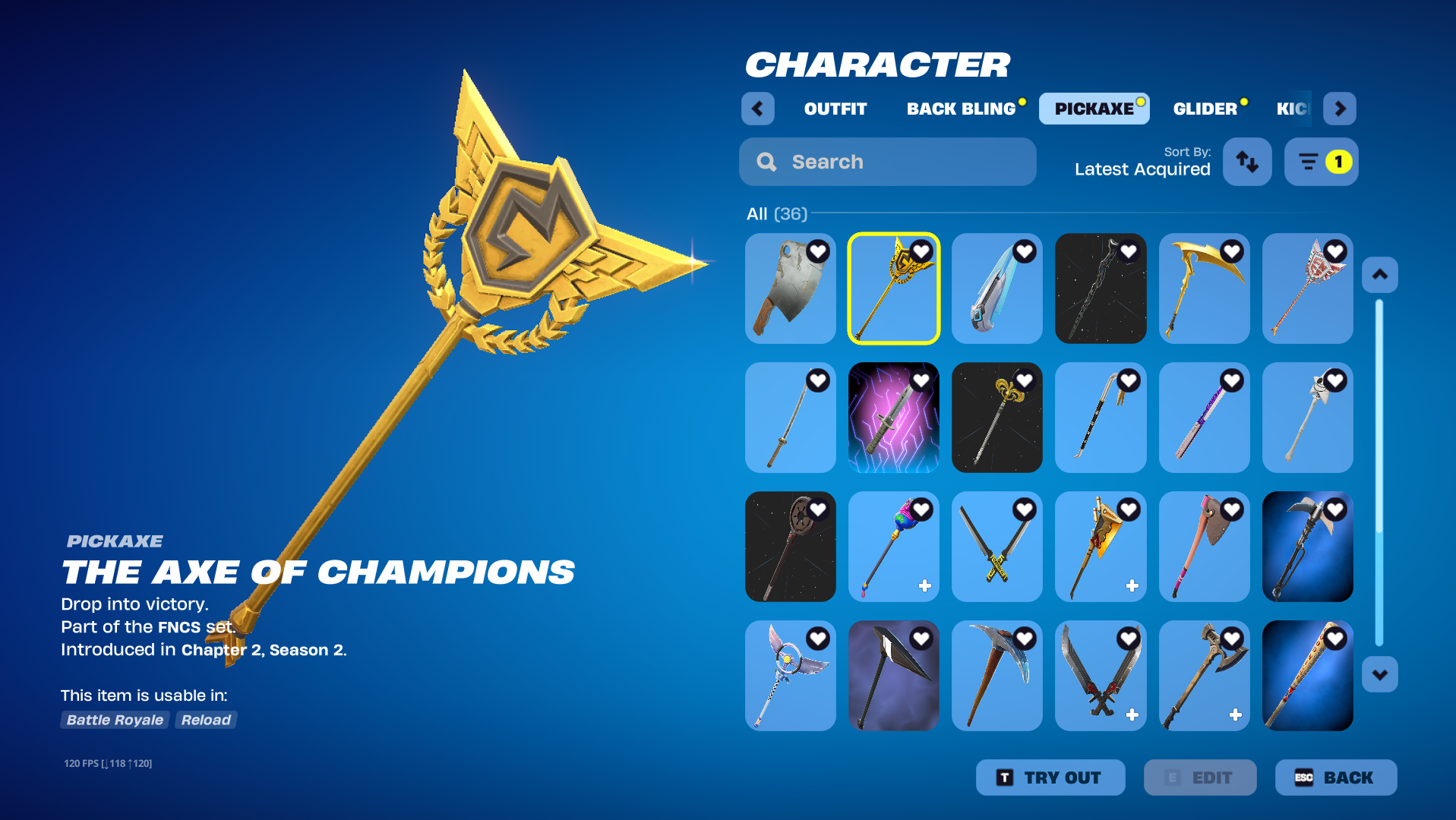 Eternal Knight | Mystique | Multi Tournament Skins | Stuck Emote | 321 Skins | Chapter 2 Season 2 | Level 6605 | Full Email - Image 7