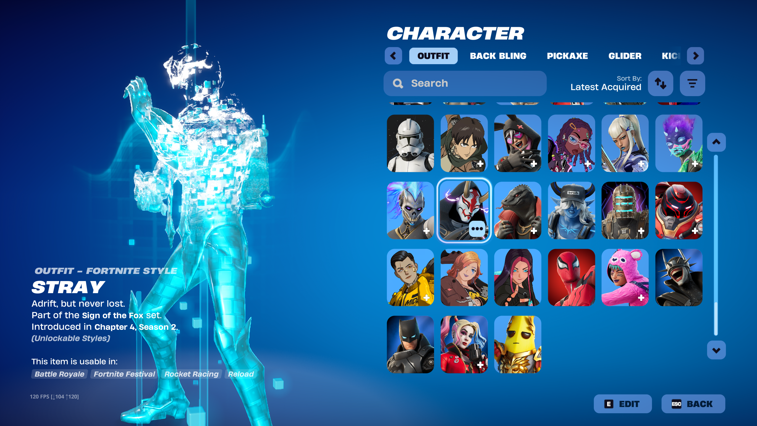 T-60 Power Armor | Mystica | 189 Skins | Chapter 4 Season 2 | Level 99 | Full Email - Image 9