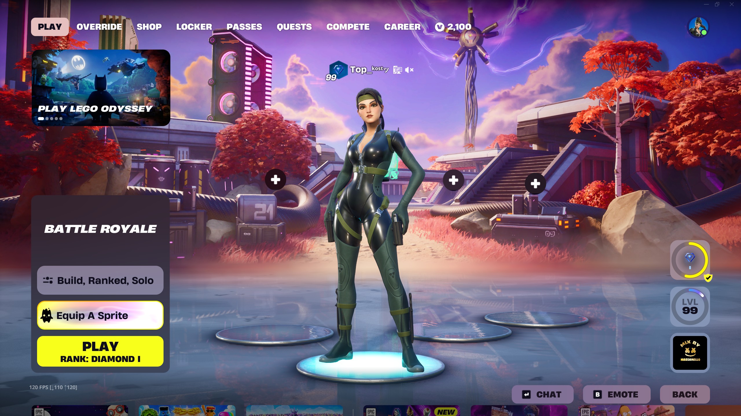 T-60 Power Armor | Mystica | 189 Skins | Chapter 4 Season 2 | Level 99 | Full Email - Image 10