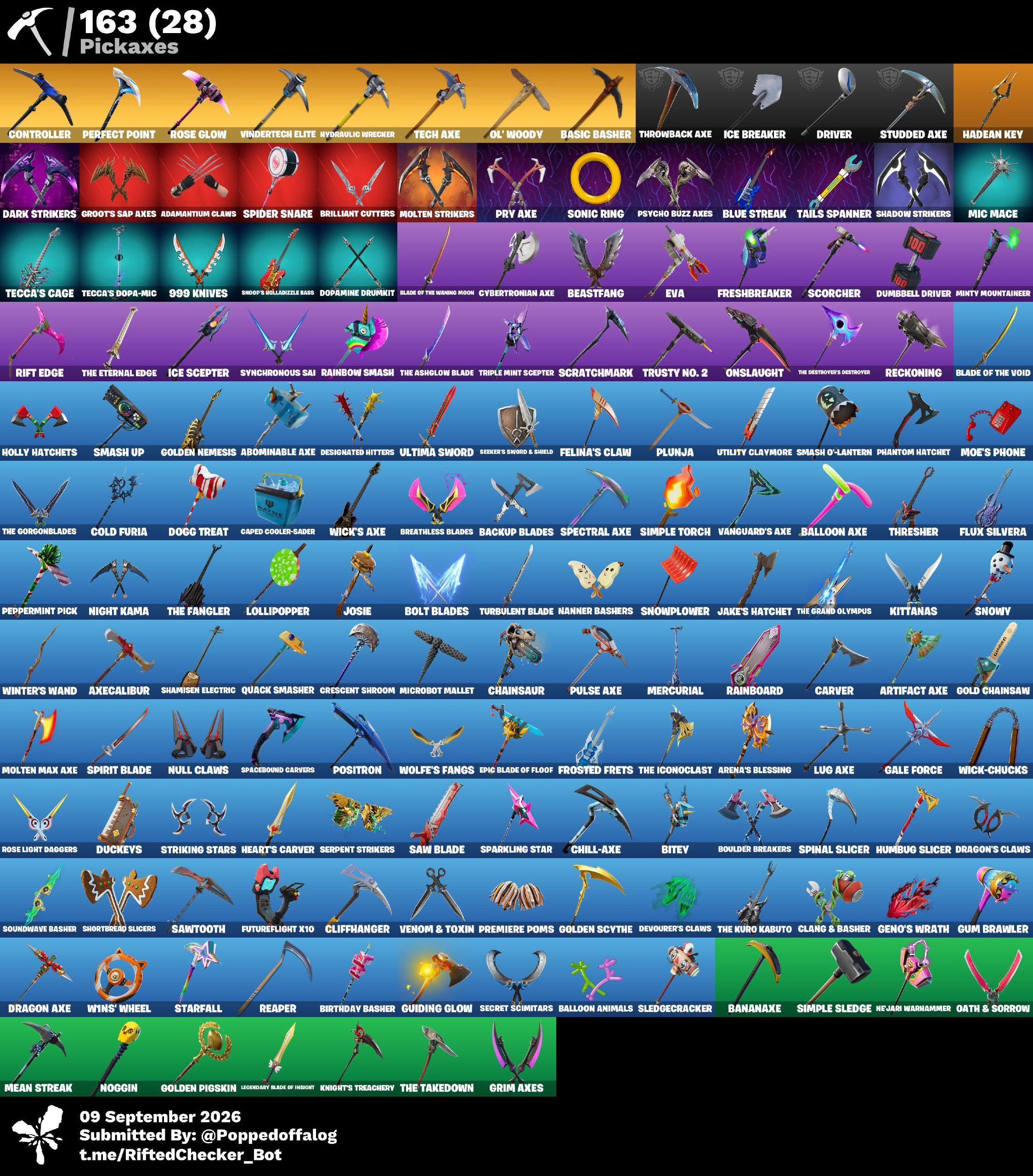 118 Skins | OG STW | Royale Knight | Blue Squire | The Reaper | Elite Agent | Rogue Agent | Rose Team Leader | Warpaint | Blue Team Leader | Blue Striker | Prodigy | 50VB | - Image 5