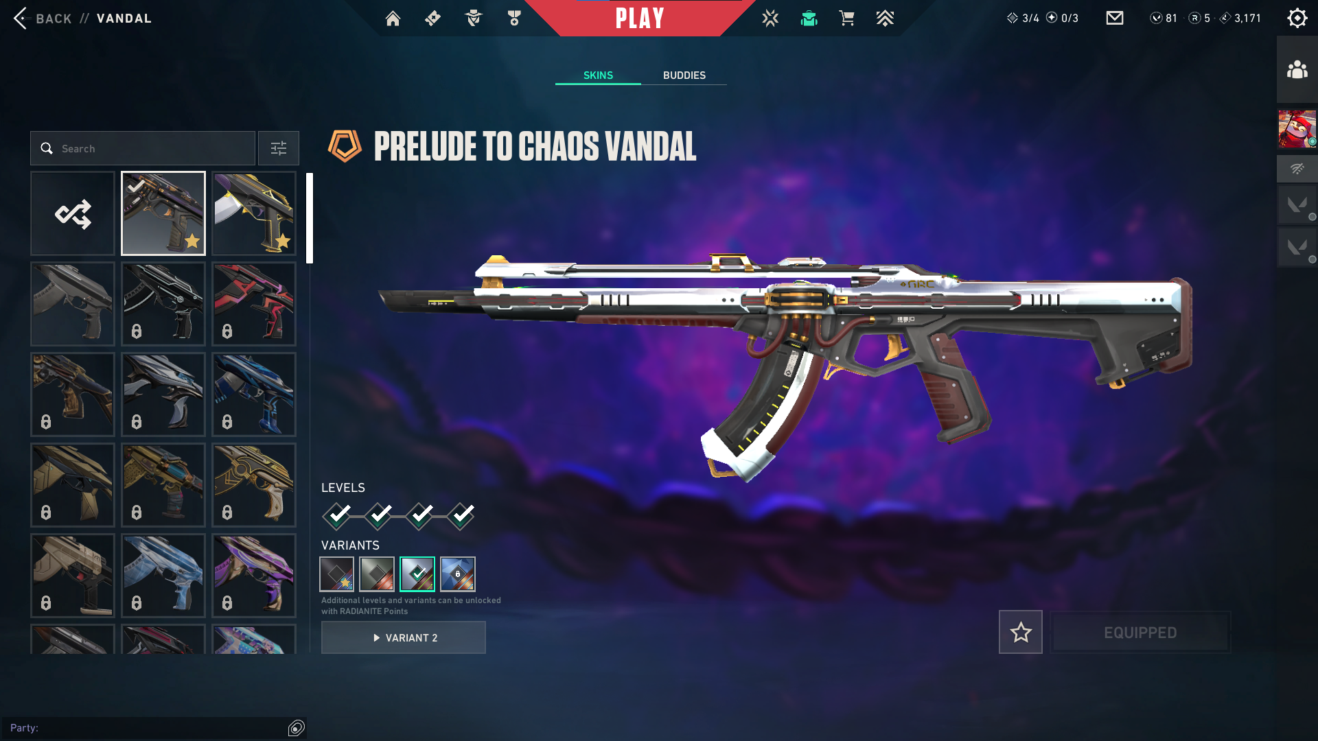 PC | Platinum Peak | Prime Vandal | 3 Skins - Image 3