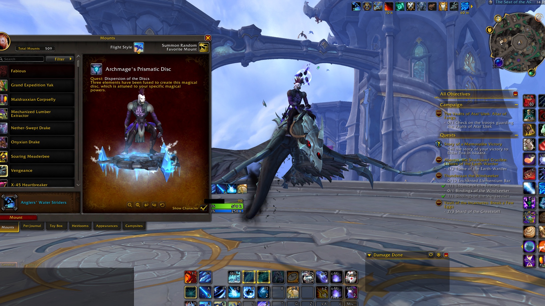 PvE & PvP Vanity | 500+ Mounts | Prestigious Bloodforged Courser | Legion Mage Tower | Legion Remix Rewards - Image 3