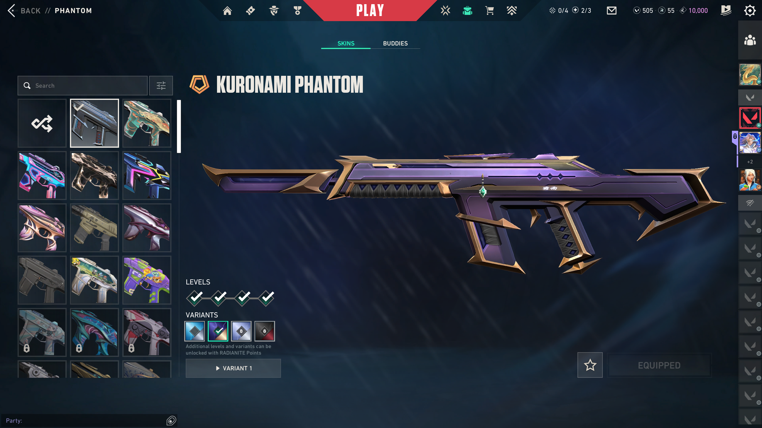 PC | Ascendant Peak | Reaver Knife | Forsaken Operator | 137 Skins - Image 6