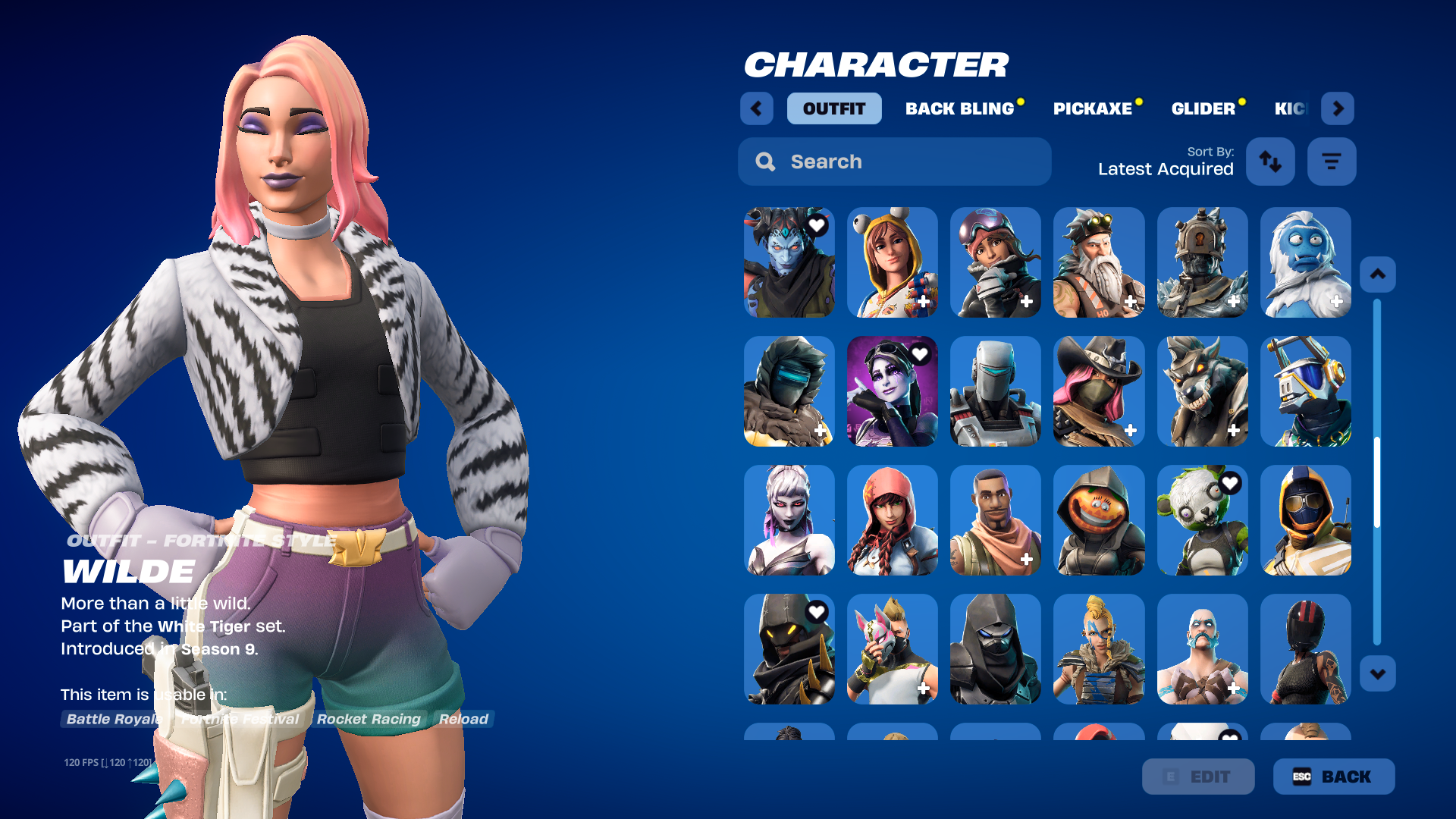 Omega | Black Knight | Mako Glider | Battle Bus Banner | 110 Skins | Level 1067 - Image 3