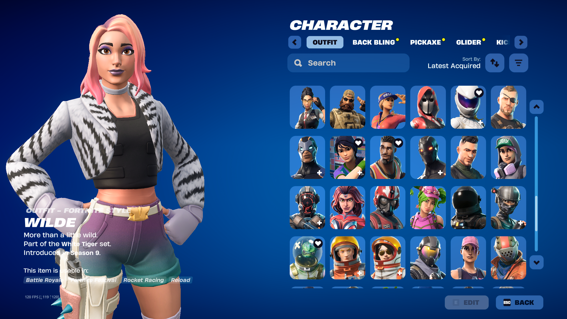 Omega | Black Knight | Mako Glider | Battle Bus Banner | 110 Skins | Level 1067 - Image 4