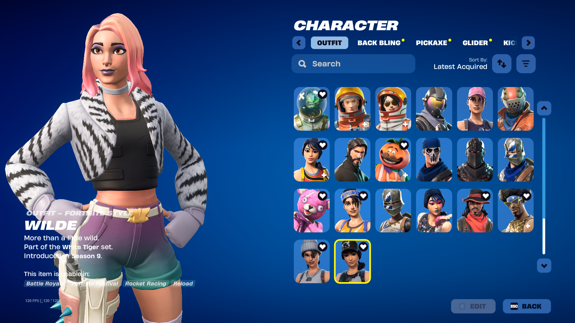 Omega | Black Knight | Mako Glider | Battle Bus Banner | 110 Skins | Level 1067 - Image 5
