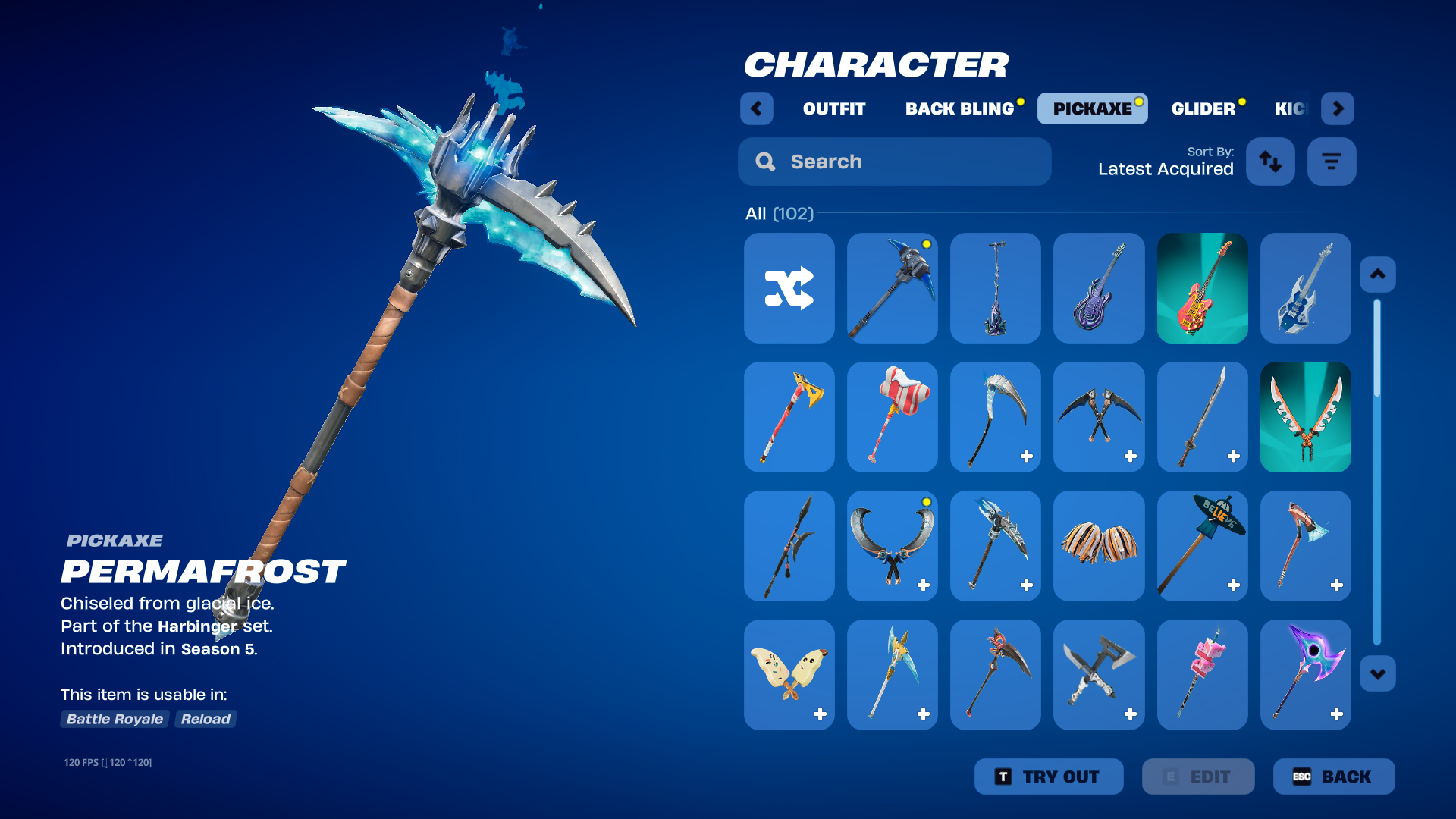 Omega | Black Knight | Mako Glider | Battle Bus Banner | 110 Skins | Level 1067 - Image 6