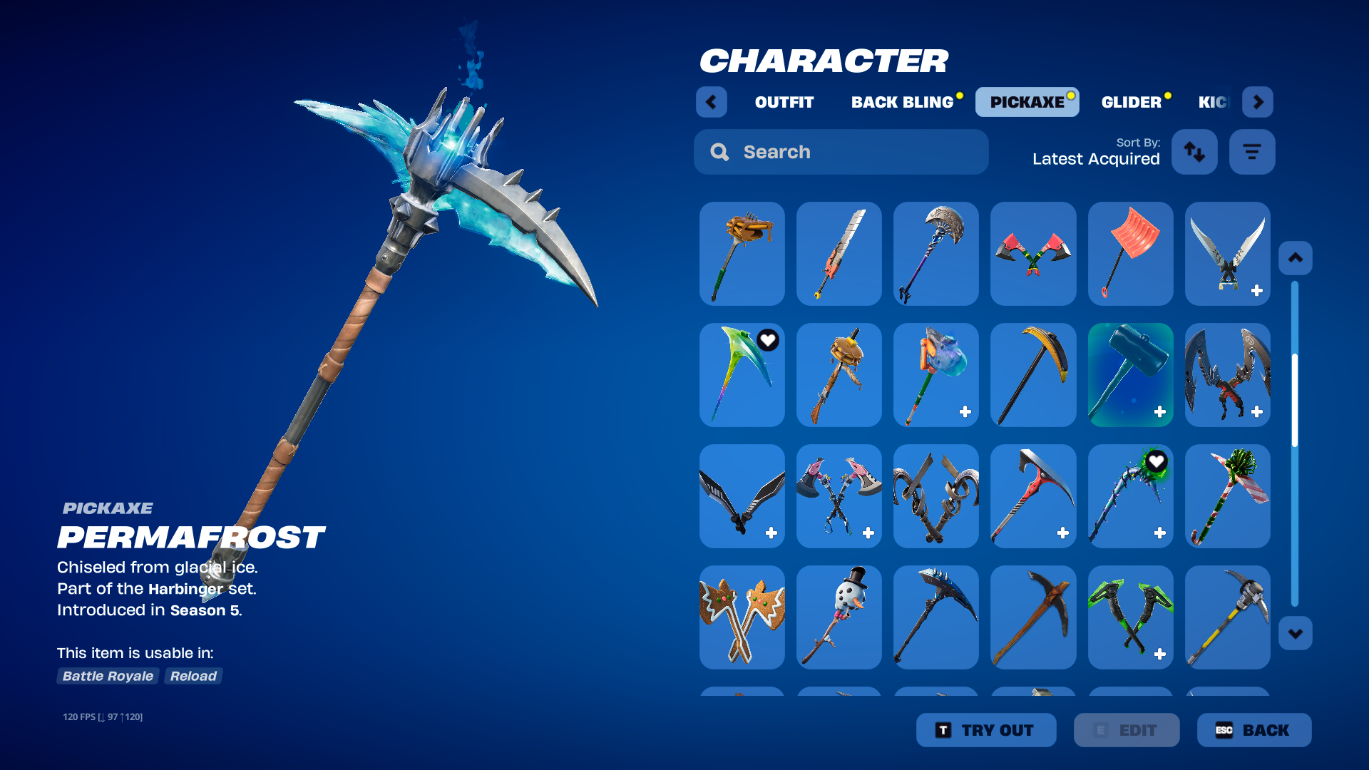 Omega | Black Knight | Mako Glider | Battle Bus Banner | 110 Skins | Level 1067 - Image 7