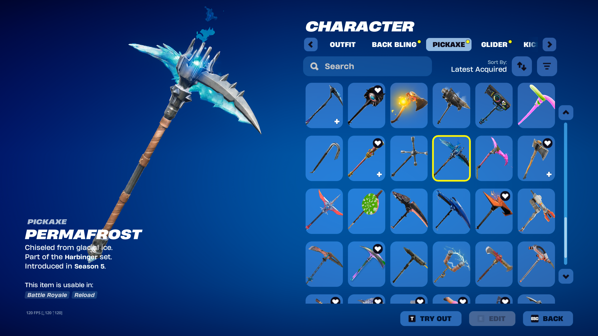 Omega | Black Knight | Mako Glider | Battle Bus Banner | 110 Skins | Level 1067 - Image 9
