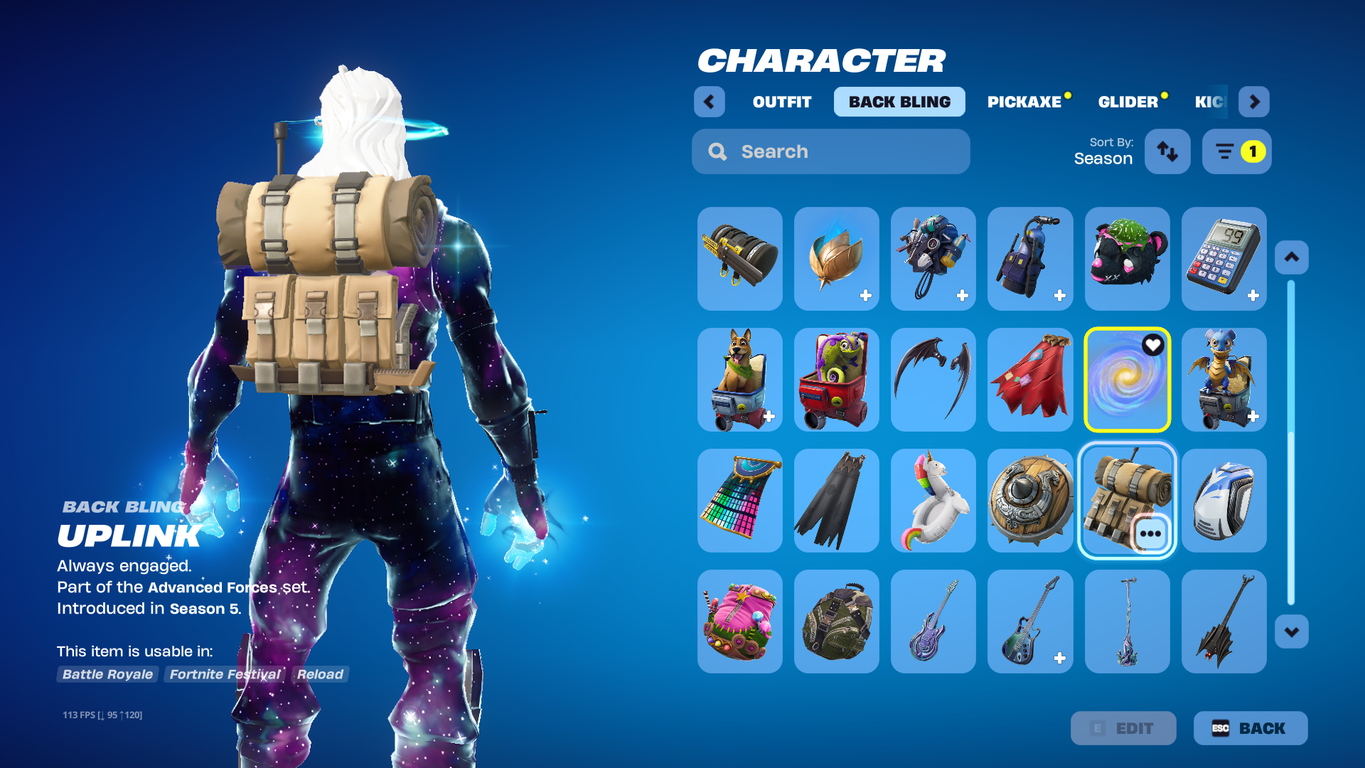 Calamity | Galaxy  | 30 Skins | Level 444 - Image 5