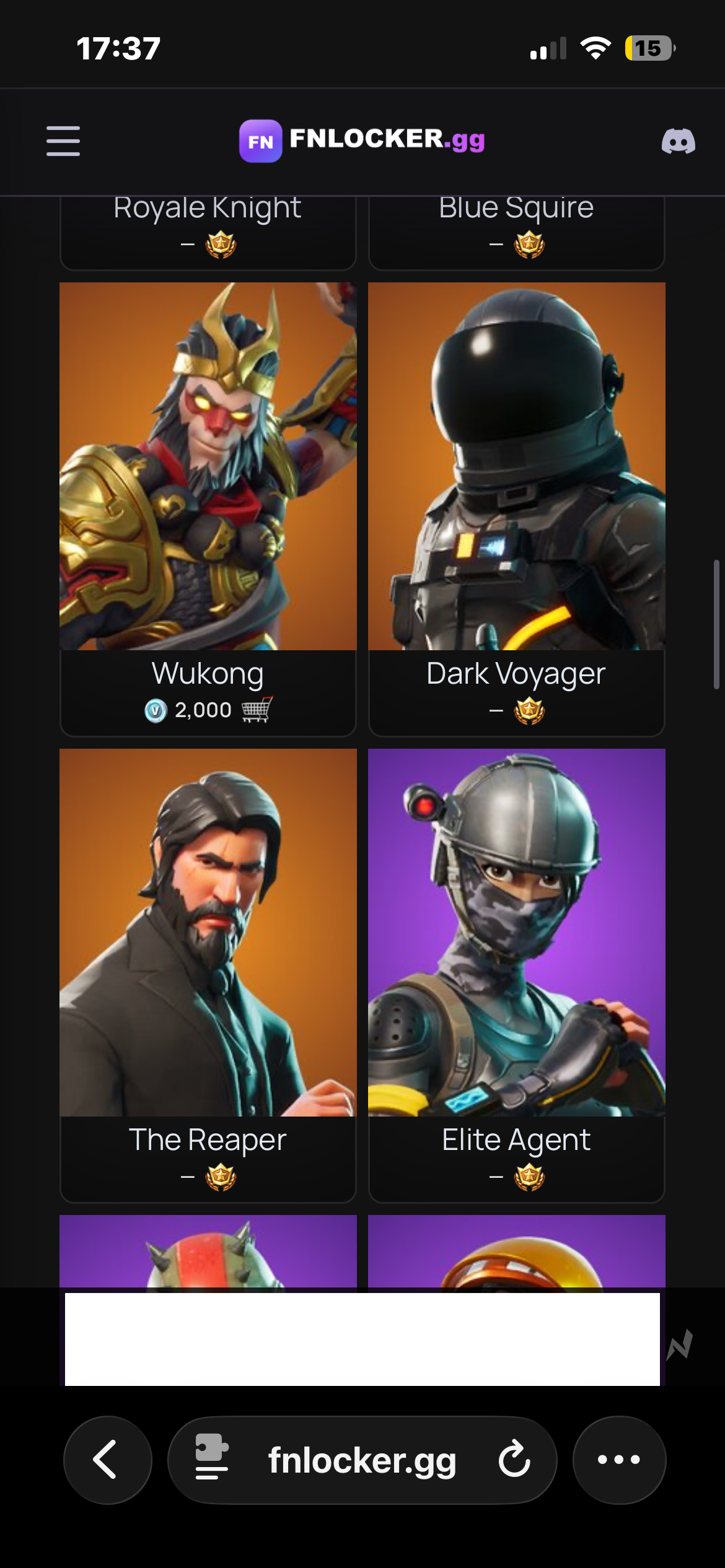 The Reaper | Black Knight | 187 Skins | Season 2 | Level 1500 | Full Email - Image 3