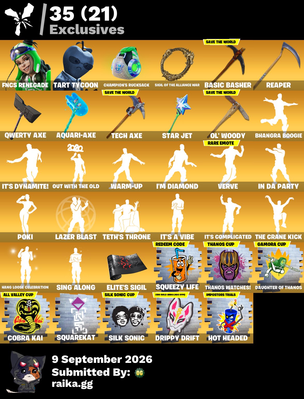256 Skins | Level 4066 | Full Email - Image 9