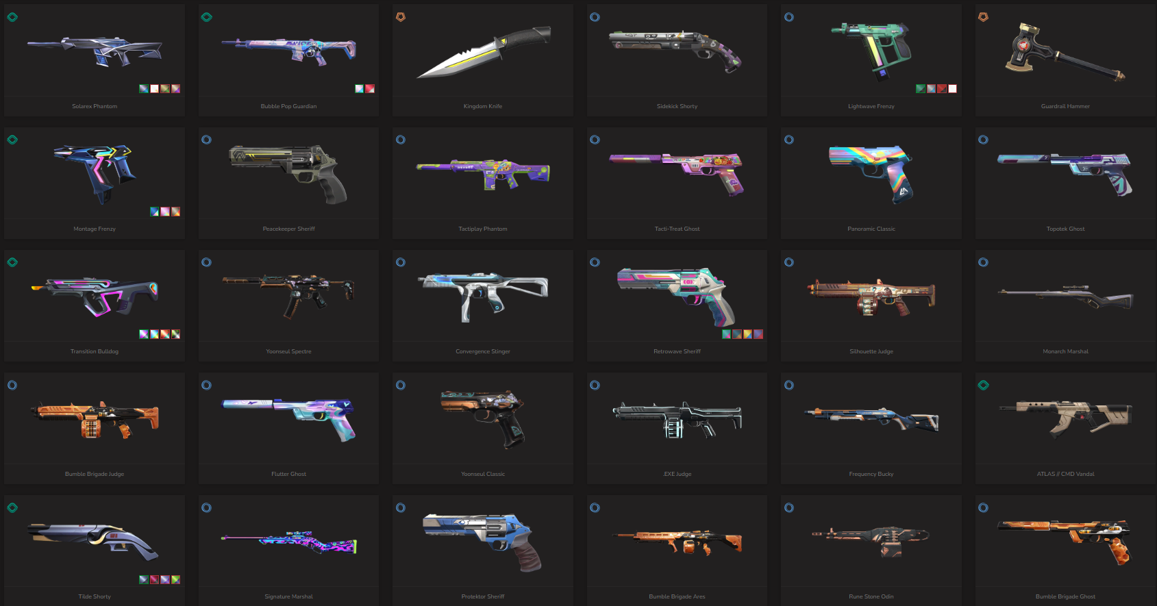 PC | Immortal Peak | Champions 2022 Butterfly Knife + Phantom | 277 Skins | Full Email - Image 5