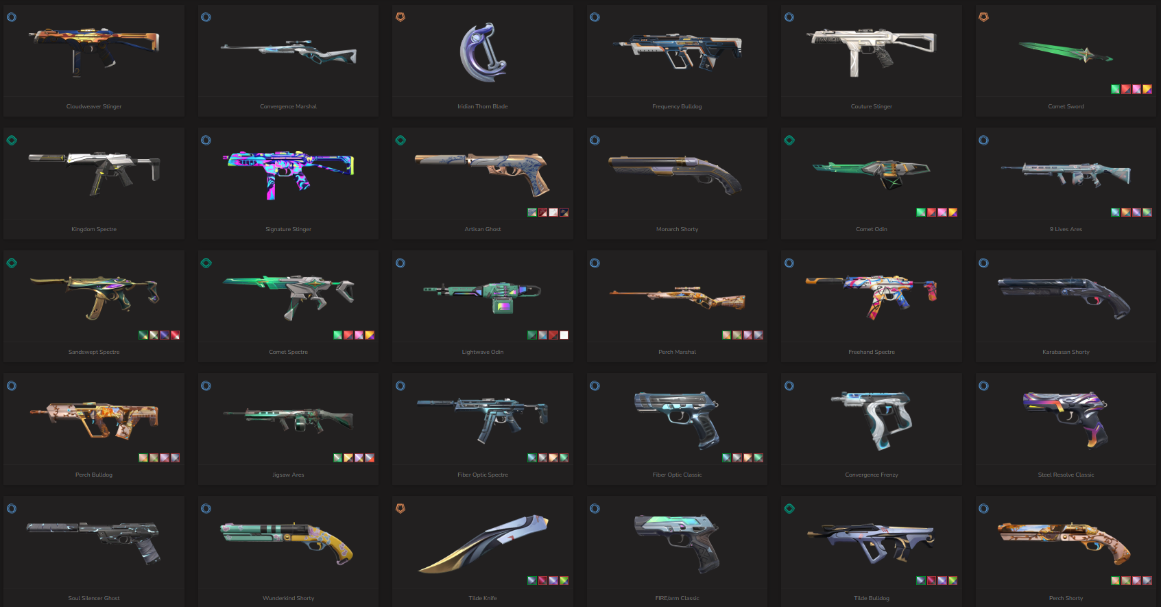 PC | Immortal Peak | Champions 2022 Butterfly Knife + Phantom | 277 Skins | Full Email - Image 7