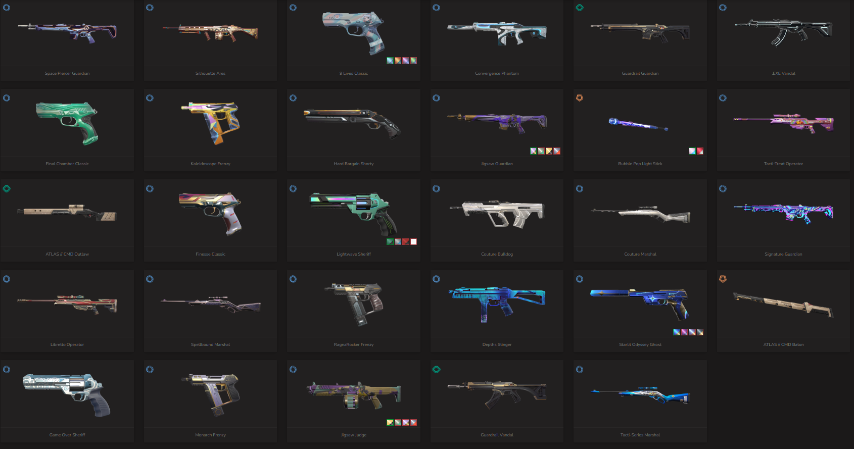 PC | Immortal Peak | Champions 2022 Butterfly Knife + Phantom | 277 Skins | Full Email - Image 10