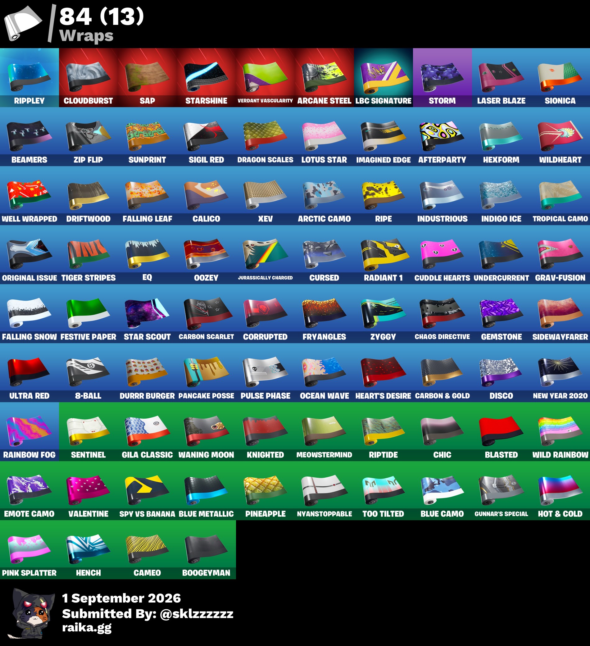 [PC] 194 skins | OG STW | The Reaper | Blue Squire | Royale Knight | Elite Agent | Blue Team Leader | Travis Scott | Omega (stage 5) | Havoc | 200 VB - Image 6