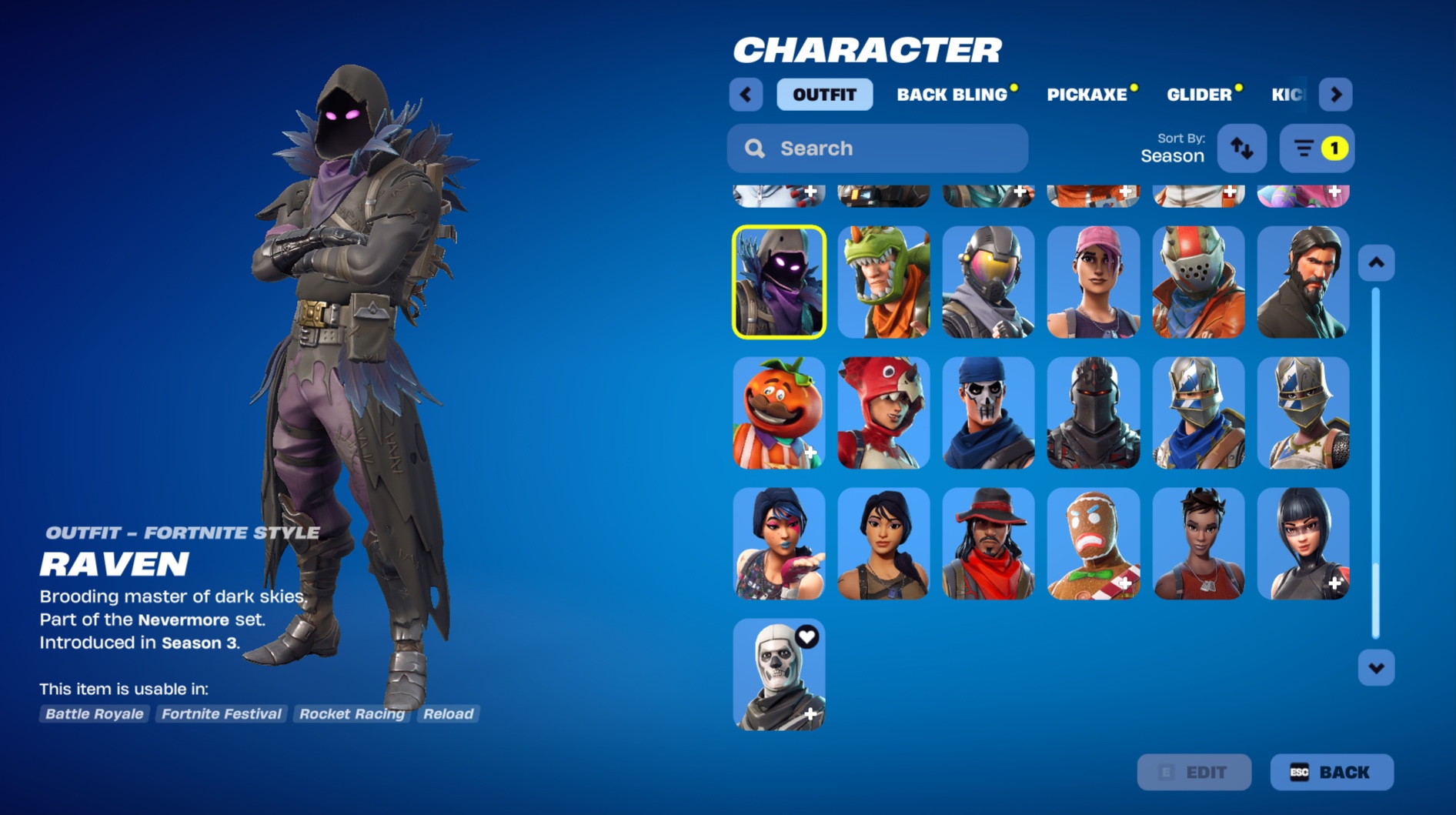 OG Account | Mako Glider | Floss Emote | 149 Skins | Season 2 | Level 1648 | Full Email - Image 3