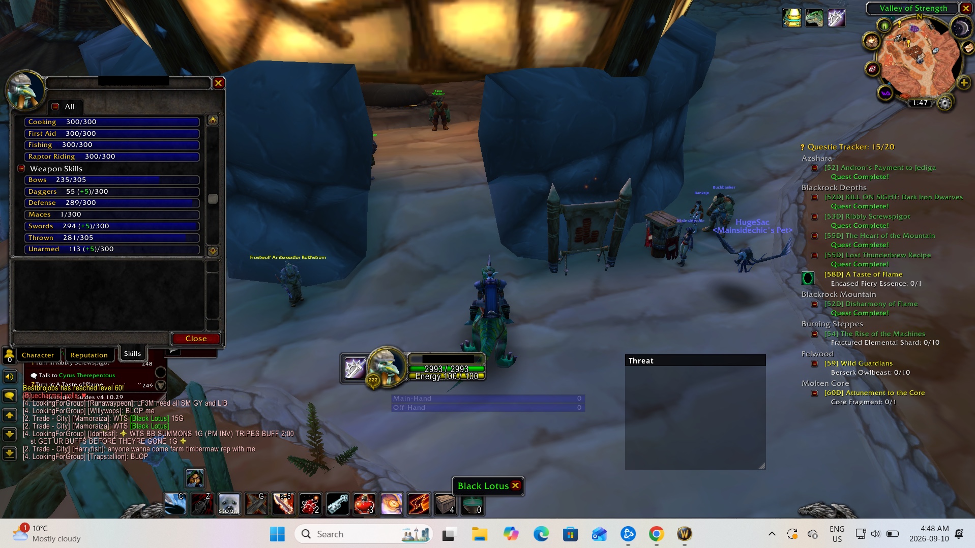 Fresh 60 Hardcore Rogue - Image 3