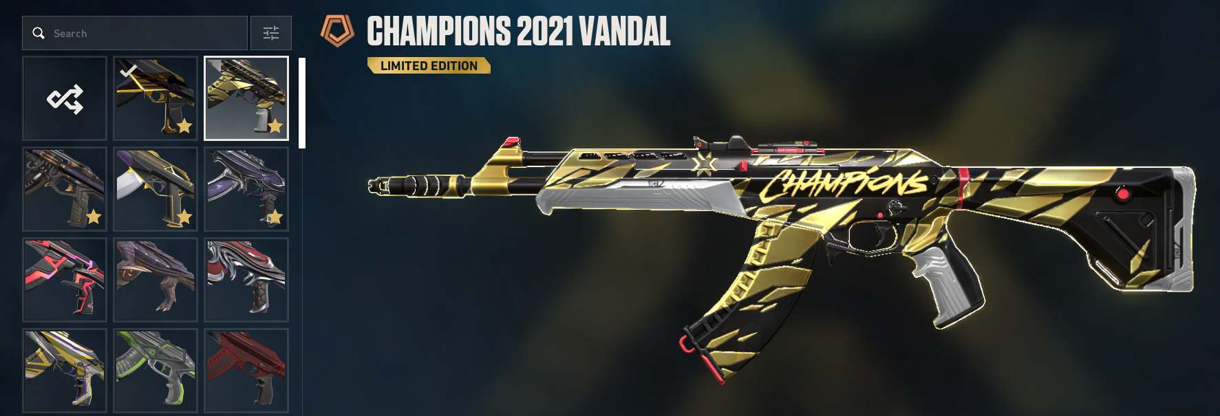 PC | Ascendant Peak | Champions 2021 Karambit + Vandal | 120 Skins | Full Email