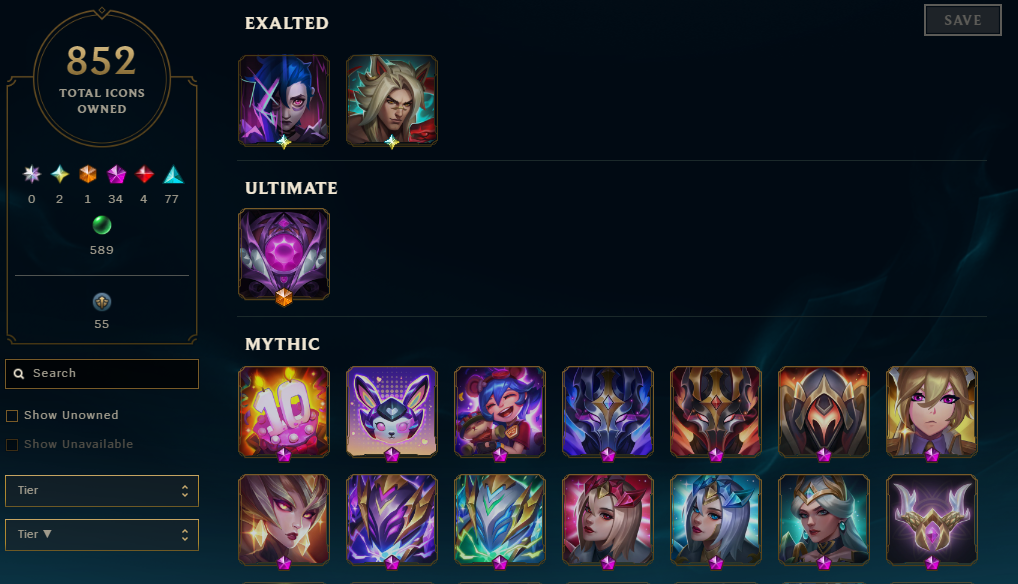 Master Peak | Hextech Sion | Judgment Kayle | 173 Champions | 677 Skins - Image 6