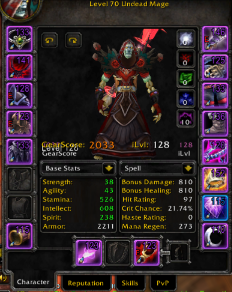 BiS Mage | 310% Mount | Ashes of Alar | 2033 Gearscore | Nightslayer US - Image 3