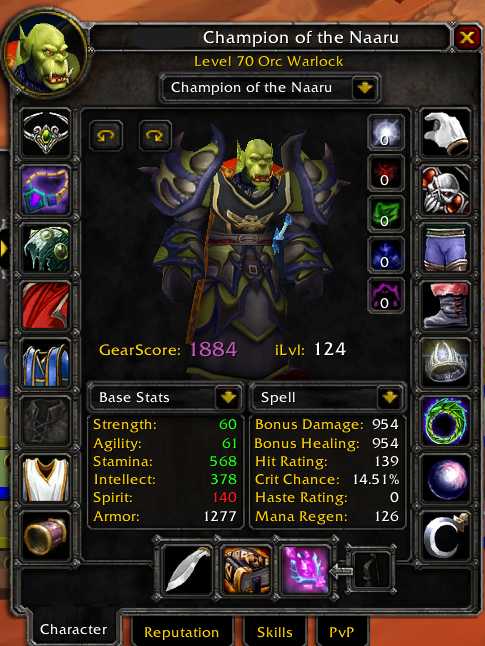 70 Warlock | 2020 Gearscore | 1700 Gold | Spineshatter - Image 3