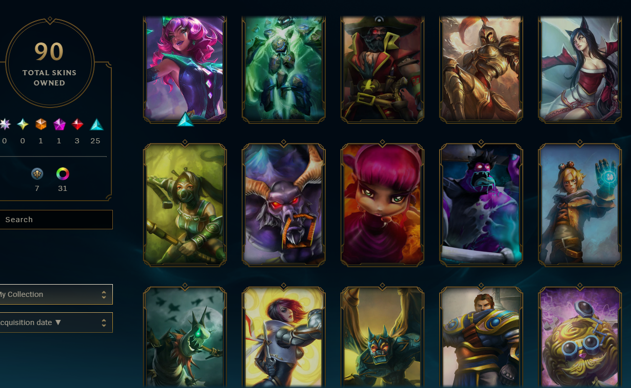 Emerald Peak | Gun Goddess Miss Fortune | Victorious Braum | 132 Champions | 90 Skins | Full Email - Image 7