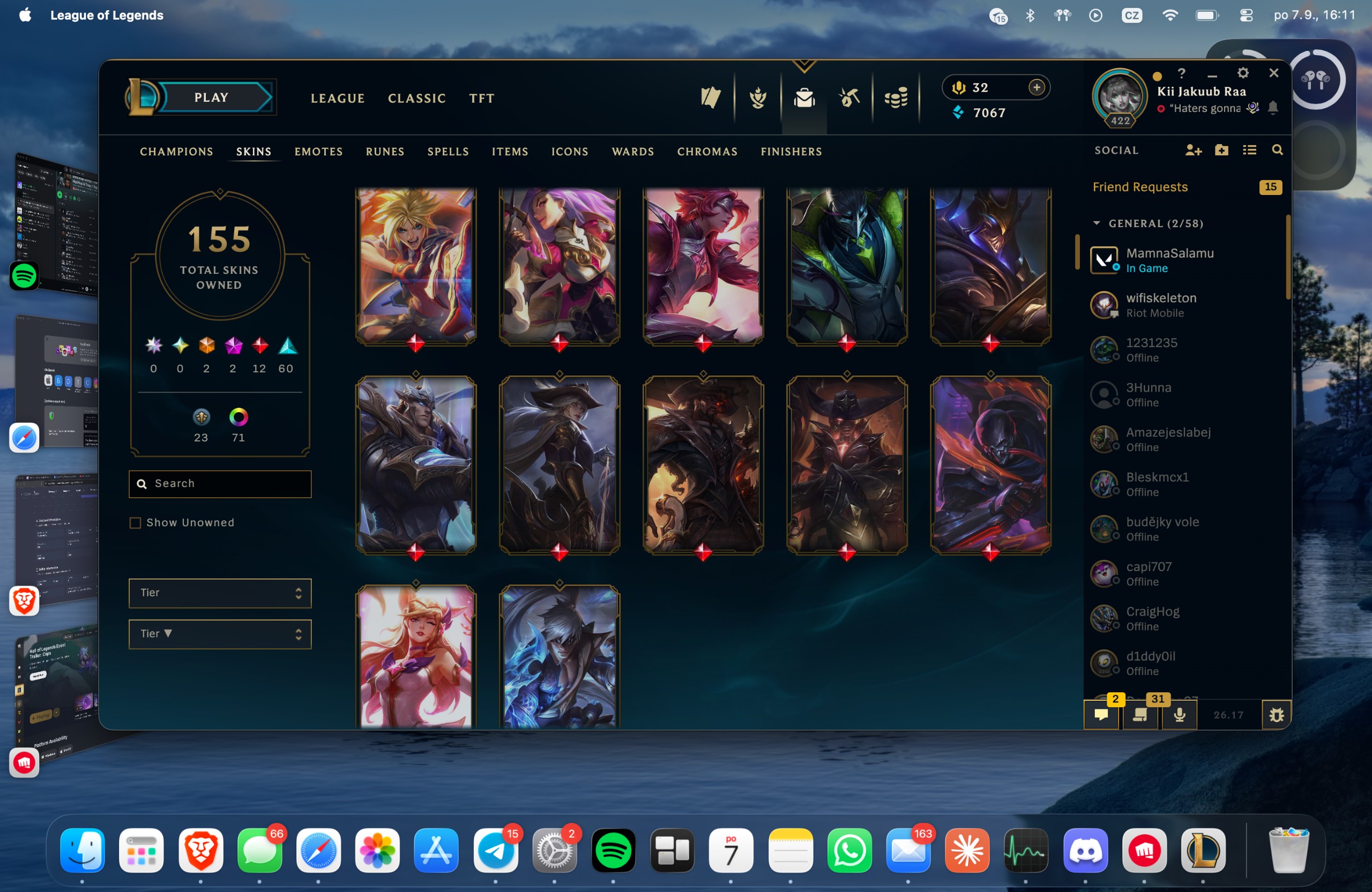 Diamond Peak | 173 Champions | 90 Skins | 12 Legendary Skins | Full Email - Image 3