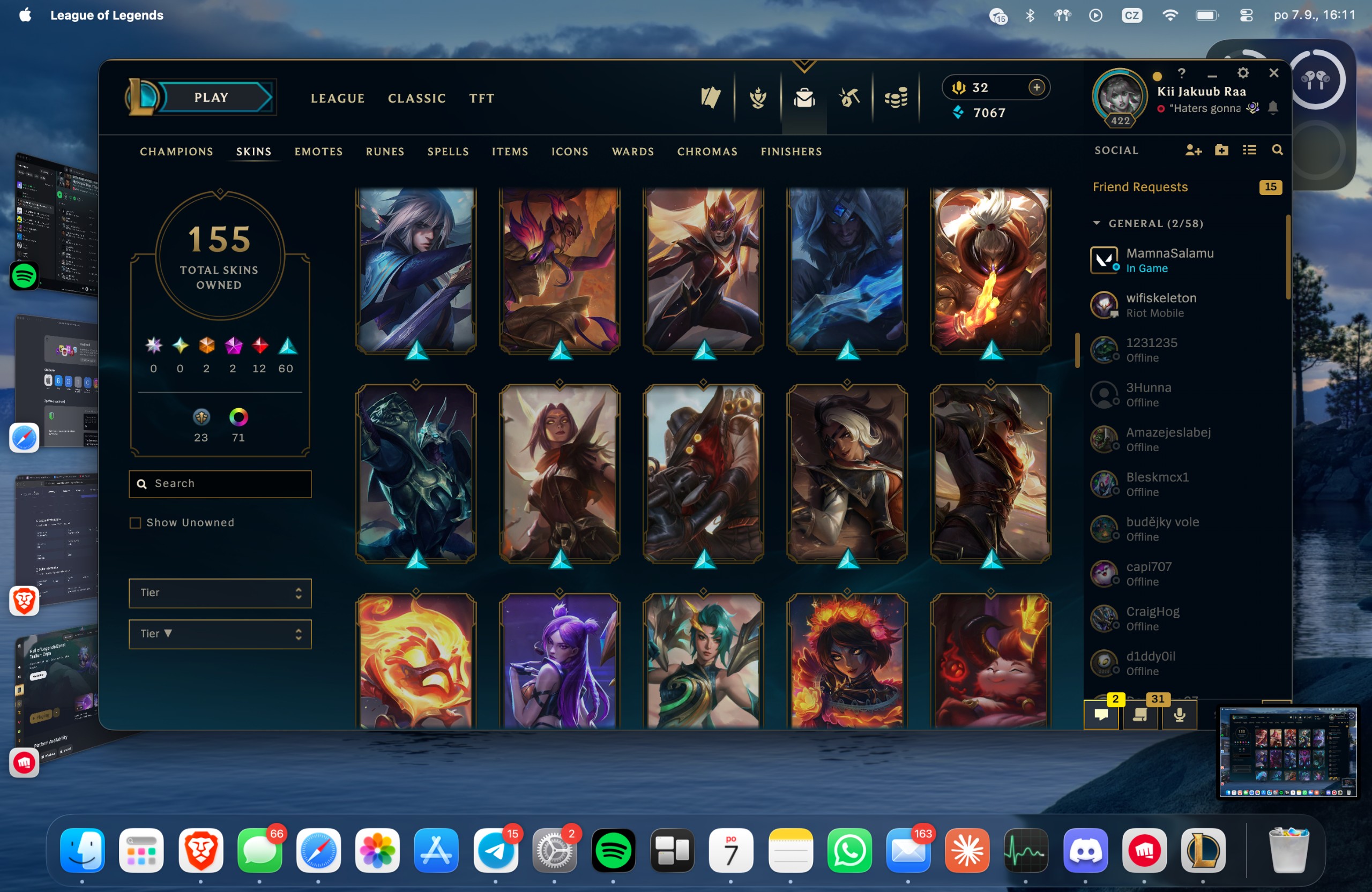 Diamond Peak | 173 Champions | 90 Skins | 12 Legendary Skins | Full Email - Image 5