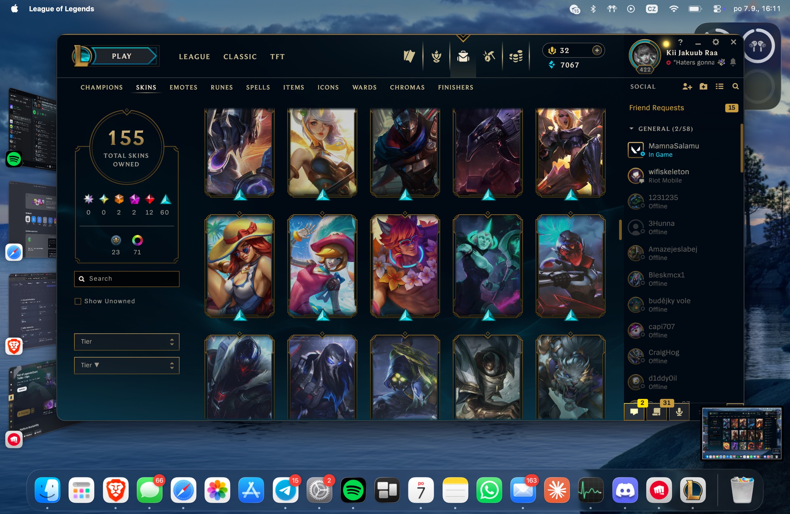 Diamond Peak | 173 Champions | 90 Skins | 12 Legendary Skins | Full Email - Image 6