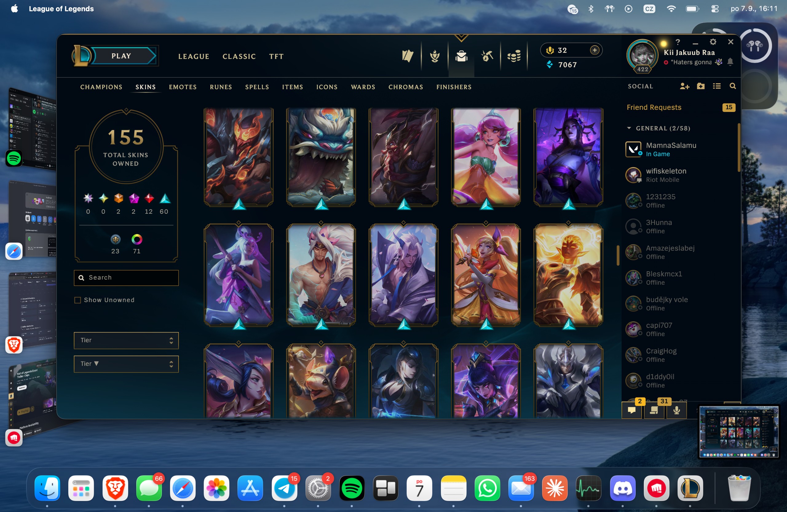 Diamond Peak | 173 Champions | 90 Skins | 12 Legendary Skins | Full Email - Image 7